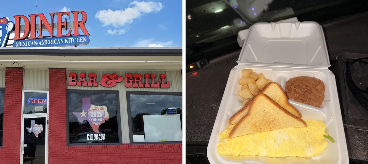 Route 35 Diner Menu